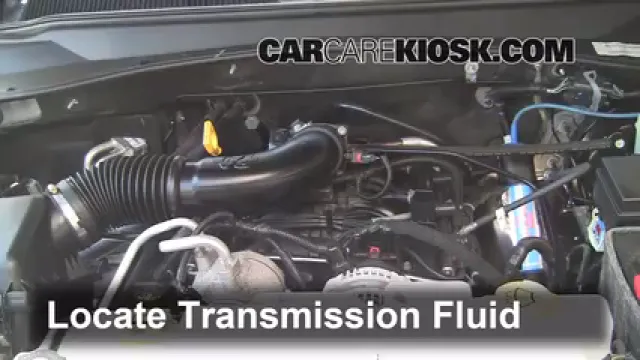 2011 Dodge Nitro Heat 3.7L V6 Transmission Fluid Add Fluid